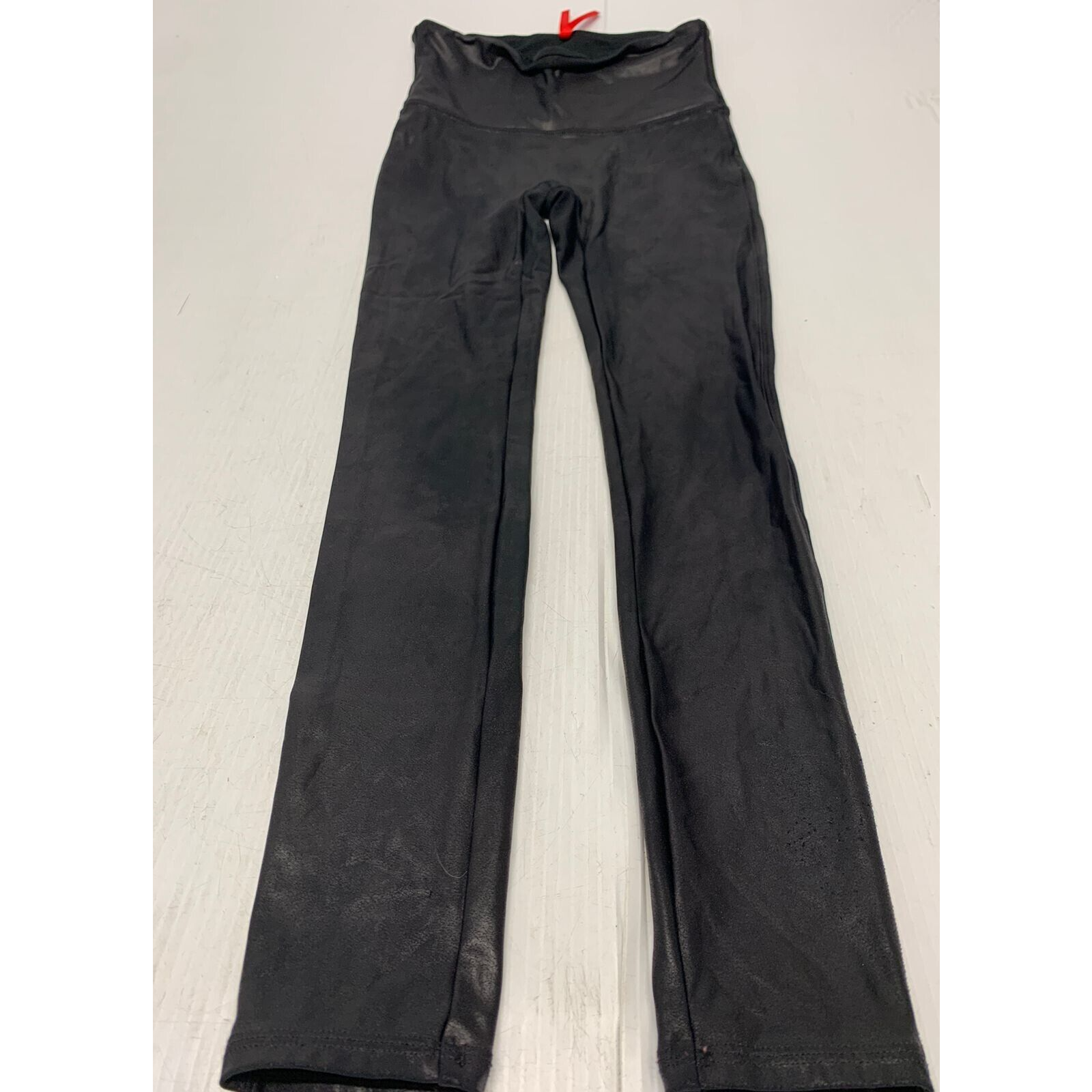 Spanx Faux Leather Leggings Black M Womens A77
